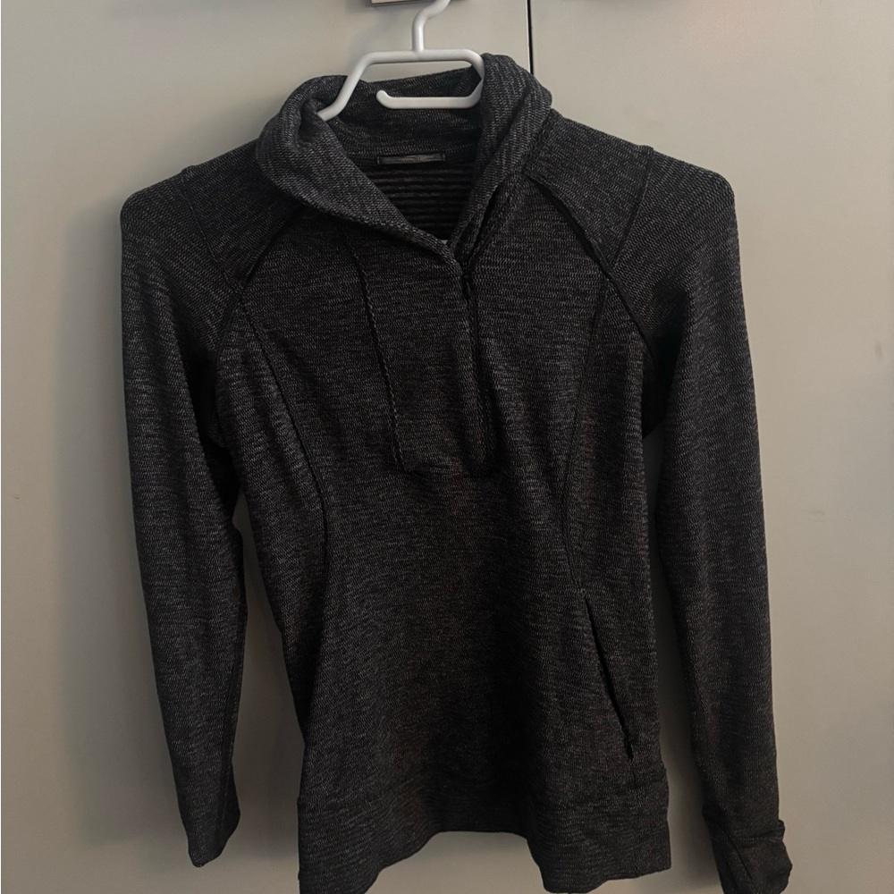 Dark Heather Gray Pullover Hoodie